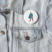 Superman Stehend Button (Beispiel)