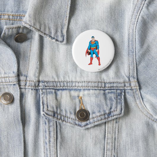 Superman Stehend Button (Beispiel)