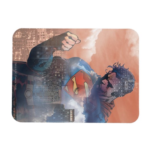 Superman Stehend Magnet (Horizontal)
