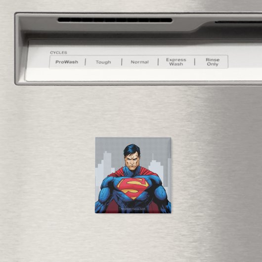 Superman Stehend Magnet (In Situ (Geschirrspüler))