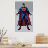 Superman Stehend Poster (Küche)