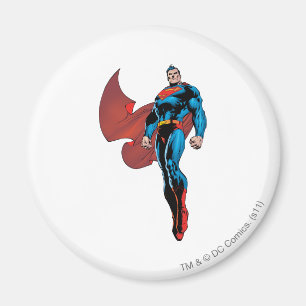 Superman steht groß magnet