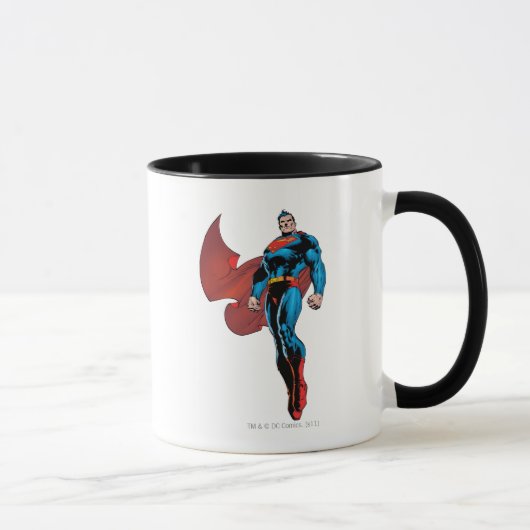 Superman steht groß tasse (Rechts)