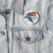 Superman - Stoppt das Böse Button (Beispiel)