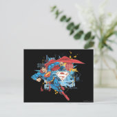 Superman - Stoppt das Böse Postkarte (Stehend Vorderseite)