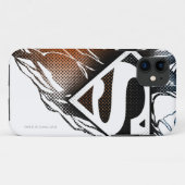 Superman Stylized | Blue Orange Logo Case-Mate iPhone Hülle (Rückseite (Horizontal))