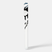 Superman Stylized | Blue Orange Logo Case-Mate iPhone Hülle (Rückseite / Links)