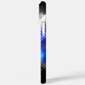 Superman Stylized | Blue White Crystal Logo Case-Mate iPhone Hülle (Rückseite / Links)