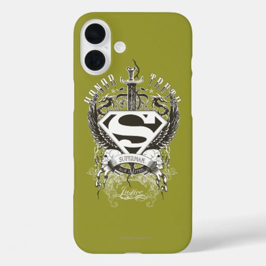 Superman Stylized | Ehrenzeichen, Wahrheitszeichen Case-Mate iPhone Hülle (Rückseite)