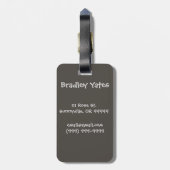 Superman Stylized | Ehrenzeichen, Wahrheitszeichen Gepäckanhänger (Rückseite vertikal)