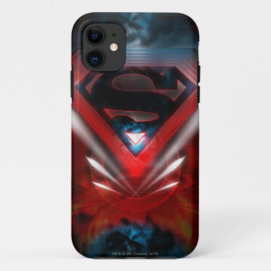 Superman Stylized | Futuristic Logo Case-Mate iPhone Hülle (Rückseite)
