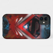 Superman Stylized | Futuristic Logo Case-Mate iPhone Hülle (Rückseite (Horizontal))