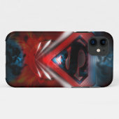Superman Stylized | Futuristisches Logo Case-Mate iPhone Hülle (Rückseite (Horizontal))