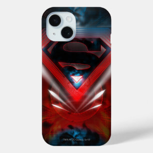 Superman Stylized   Futuristisches Logo iPhone 15 Hülle