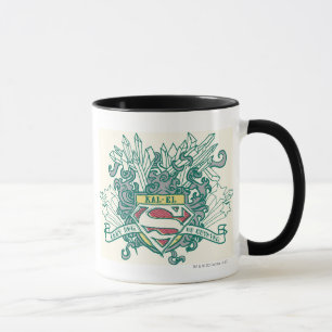 Superman Stylized   Kal-El-Logo Tasse