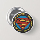 Superman Stylized | Logo für den Flug mit der Kraf Button (Vorne & Hinten)