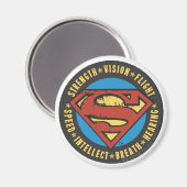 Superman Stylized | Logo für den Flug mit der Kraf Magnet (Vorderseite/Rückseite)