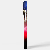 Superman Stylized | Shiny Yellow Kontur Logo Case-Mate iPhone Hülle (Rückseite / Links)