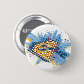 Superman Stylized | Splash-Logo Button (Vorne & Hinten)