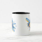 Superman Stylized | Splash-Logo Tasse (Zentrum)