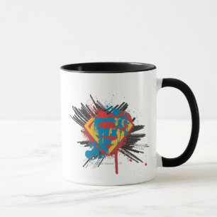 Superman Stylized   Spritzer-Logo Tasse