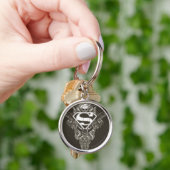 Superman Stylized | Stern- und Skull-Logo Schlüsselanhänger (Hand)