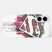 Superman Stylized | Twisted Innocence-Logo Case-Mate iPhone Hülle (Rückseite (Horizontal))