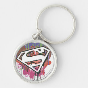 Superman Stylized   Twisted Innocence-Logo Schlüsselanhänger