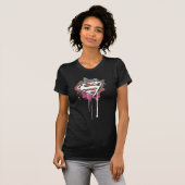 Superman Stylized | Twisted Innocence-Logo T-Shirt (Vorne ganz)