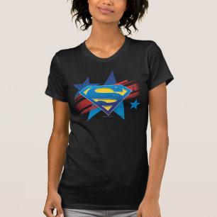 Superman Stylized   US FLAGGE T-Shirt
