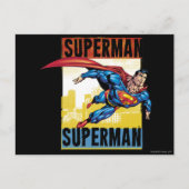 Superman, Superman Postkarte (Vorderseite)