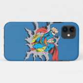 Superman Tears Thru Case-Mate iPhone Hülle (Rückseite (Horizontal))