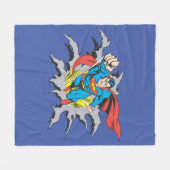 Superman Tears Thru Fleecedecke (Vorderseite (Horizontal))