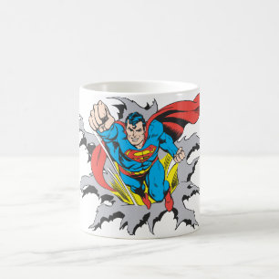 Superman Tears Thru Kaffeetasse