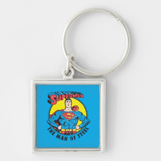Superman The Man of Steel Schlüsselanhänger (Vorne)