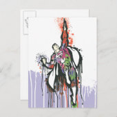 Superman Twisted Innocence Poster Postkarte (Vorne/Hinten)