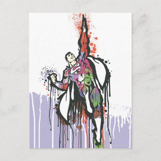 Superman Twisted Innocence Poster Postkarte (Vorderseite)