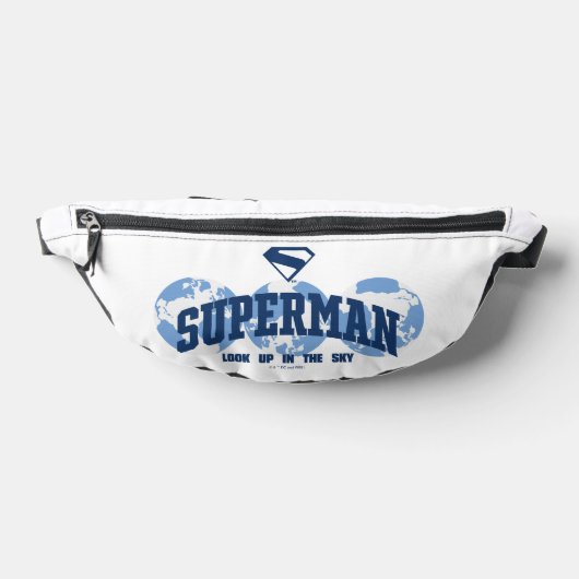 Superman über den Globus Bauchtasche (Ablage )