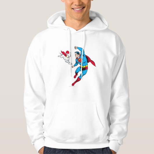 Superman und Krypto 2 Hoodie (Vorderseite)
