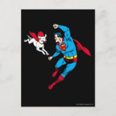 Superman und Krypto 2 Postkarte (Vorderseite)