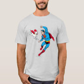 Superman und Krypto 2 T-Shirt (Vorderseite)