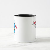 Superman und Krypto 2 Tasse (Zentrum)