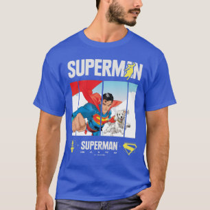 Superman und Krypto fliegen T-Shirt