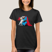 Superman und Krypto T-Shirt (Vorderseite)