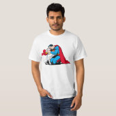 Superman und Krypto T-Shirt (Vorne ganz)
