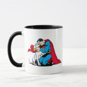 Superman und Krypto Tasse (Links)