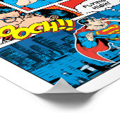 Superman-Valentinstag | Comic Book Collage Poster (Ecke)