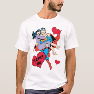 Superman-Valentinstag  Ich fange dich T-Shirt