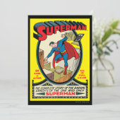 Superman (vollständige Geschichte) Einladung (Stehend Vorderseite)