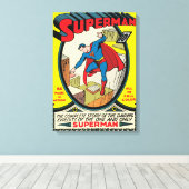 Superman (vollständige Geschichte) Leinwanddruck (Insitu (Holzboden))